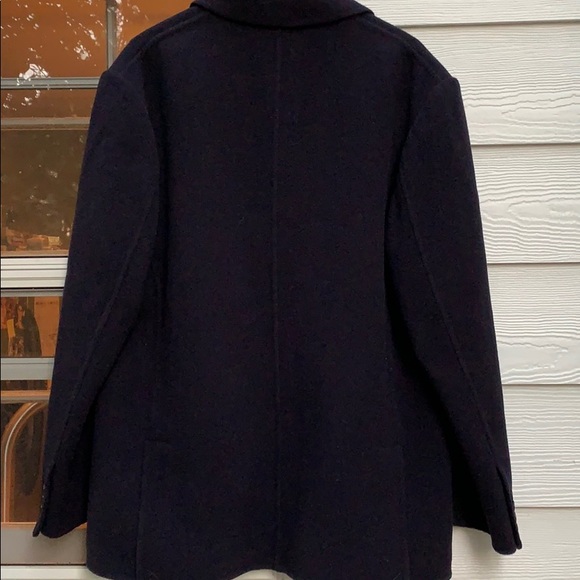 J. Crew men’s navy coat XL - Picture 4 of 5